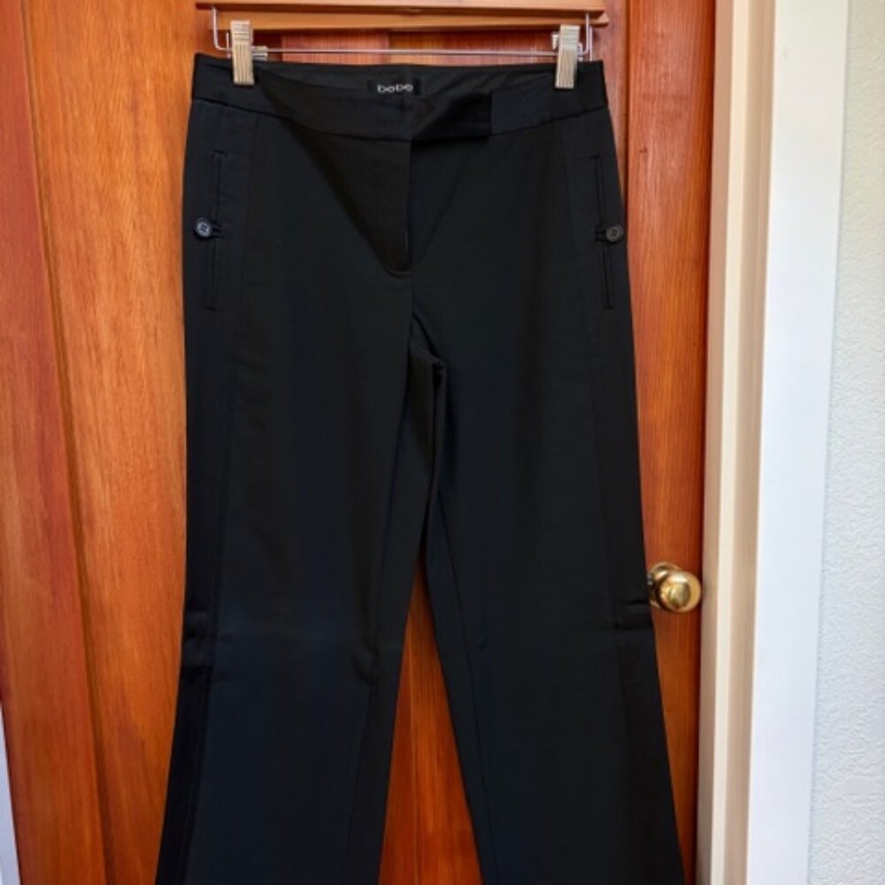 Bebe tuxedo pants~Vintage NWOT